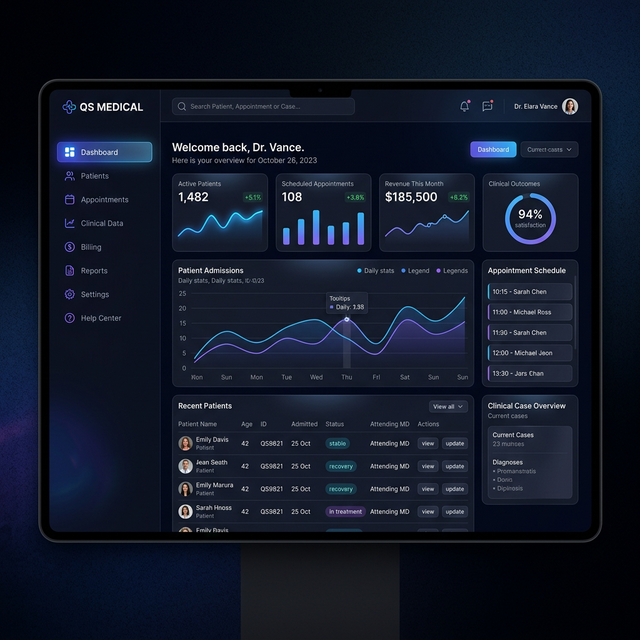 QS Medical: ERP Médico SaaS - Imagen 1